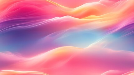 Wall Mural - a colorful abstract art piece displays beautiful flowing gradients softly