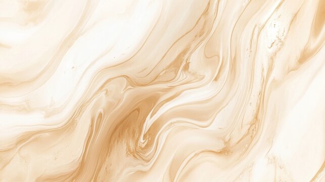Soft earthy-toned marble background with fluid movement and swirling patterns, creating a natural and sophisticated design