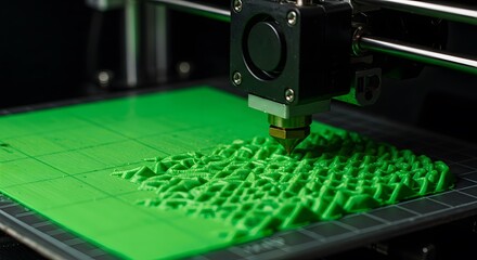 3d printing infill structure of printed object, copy-space background. wallpaper