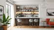 © Konstantin - home cocktail bar with mocktails, stylish home bar ideas
