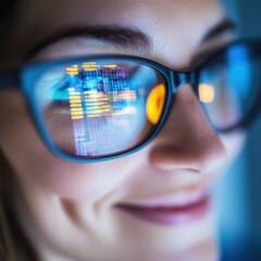 Poster - Cybersecurity Confidence Next-Gen Tech Professional Visualizing Cloud Data Protection with Immersive Digital Interface Innovation
