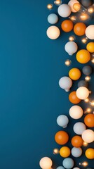 Poster - Luminous Innovation Spheres Dynamic Digital Marketing Visualization with Glowing Conceptual Orbs - Modern Business Intelligence and Strategic Creativity Concept