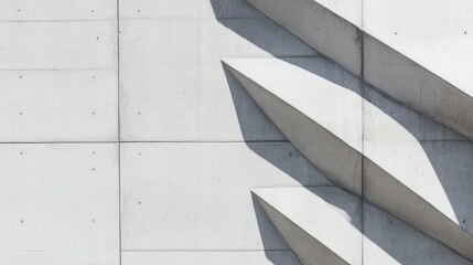 Poster - Brutalist Urban Geometry Minimalist Concrete Architecture Showcasing Innovative Design, Architectural Innovation, and Modern Spatial Dynamics