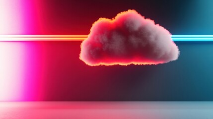 Poster - Cyber Sentinel Quantum Cloud Security Visualization for Next-Gen Digital Protection - Futuristic Neon Cybersecurity Breakthrough in 8K