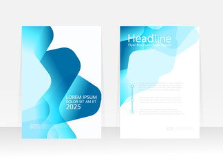 Wall Mural - cover report brochure flyer banner pattern background.