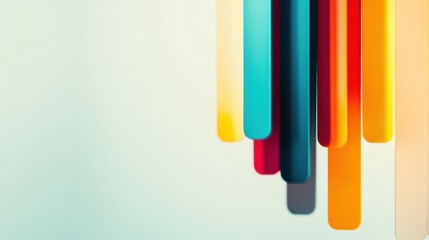 Poster - Gradient Harmony Abstract Data Visualization Tech Trends - Minimalist Design Innovation for Digital Marketing and Creative Brand Strategy
