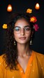 © Breezze - Radiant Diwali Fusion Gen Z Cultural Renaissance - Festive Storytelling in Warm Yellow Styling for Modern Multicultural Branding