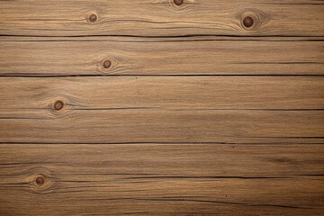 Poster - Wooden planks texture with knots.