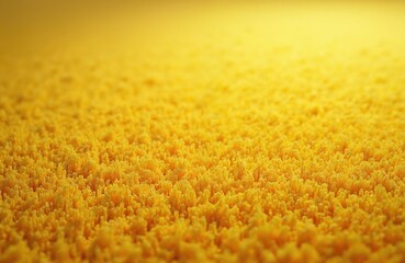 Leinwandbilder - Close-up of yellow carpet with abstract pile texture. Sunny bright background. Vivid monochrome wallpaper pattern. Clean fiber surface for interior design, home comfort.