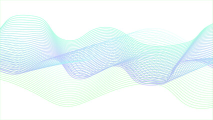 Wall Mural - abstract flowing lines, soft orange tones, subtle gradients, white background, a abstract colorful s