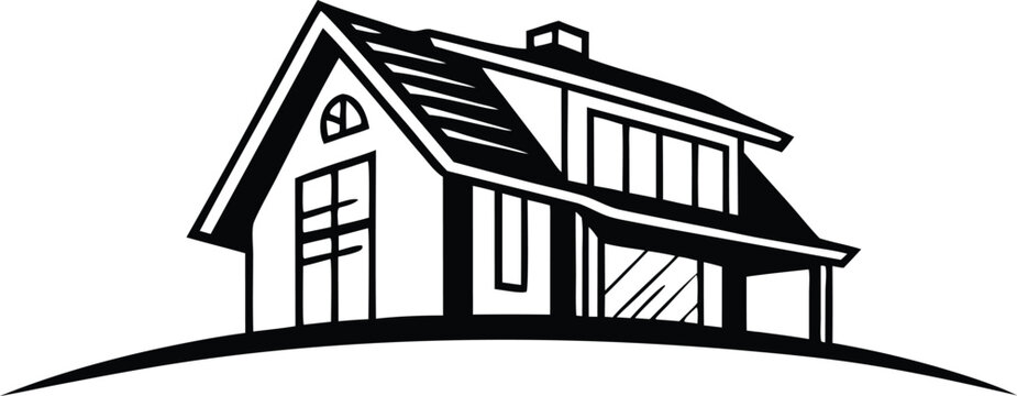 Haven Heights Minimalist Real Estate Emblem