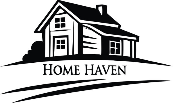 Haven Heights Minimalist Real Estate Emblem