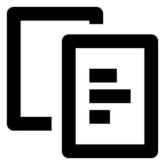 user interface regular icon