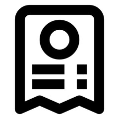 user interface regular icon