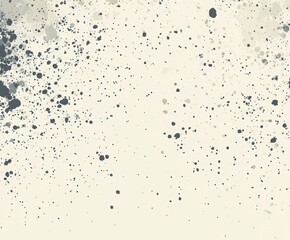 Poster - Ink Splash Abstract: A contemporary abstract composition featuring a dynamic splatter of ink in various shades, creating a textured and visually engaging backdrop