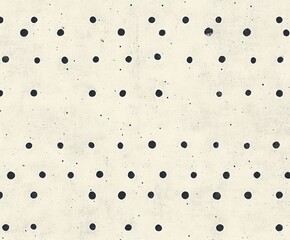 Poster - Geometric Pattern of Polka Dots: A simple yet captivating geometric pattern of evenly spaced polka dots against a textured background, creating a visual rhythm.