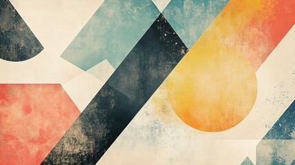 Poster - Abstract Geometric Background for Business Presentations and Designs