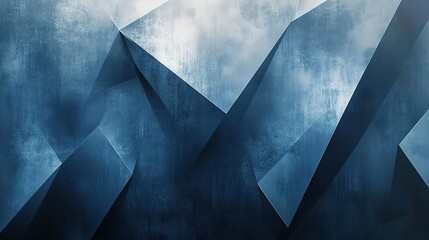 Poster - Abstract Geometric Business Background with Dynamic Lines and Shapes