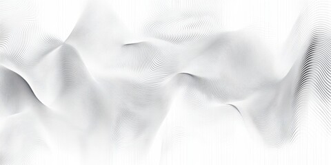 Poster - Abstract Wave Lines: The image features a mesmerizing display of abstract wave-like lines, creating a sense of fluid motion and artistic elegance. The lines weave together.