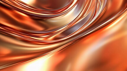 Poster - Abstract Metallic Background with Smooth Texture and Line Design