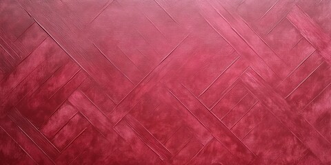 Poster - Geometric Gradient: An artistic tapestry of gradients, showcasing diagonal linear patterns in an appealing spectrum of crimson shades. 