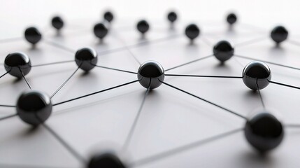 Poster - 3D Network Representation of Business Connections with Lines