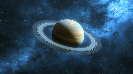 Aufkleber - Saturn Rings Space Universe Planet Galaxy Astronomy Nebula