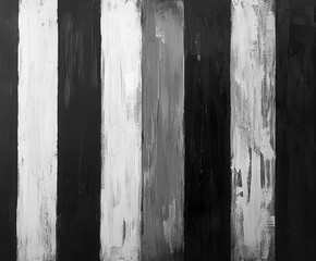 Poster - abstract monochrome stripe: a bold and graphic monochrome artwork featuring vertical stripes of vary