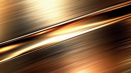Poster - Abstract Metallic Background with Smooth Texture and Lines