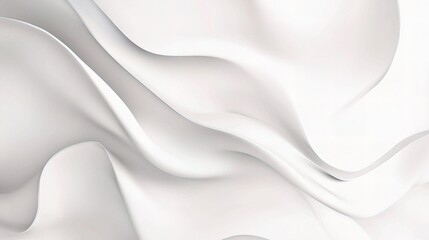 Poster - Smooth Abstract Background with Clean Lines and Subtle Curves