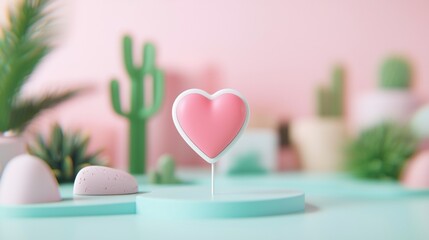 Poster - A location pin with a heart icon, representing a favorite place or a location with special significance to the user, often used on social media to bookmark and share meaningful places.