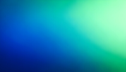 Poster - Gradient background fading from blue to green with textured effect
