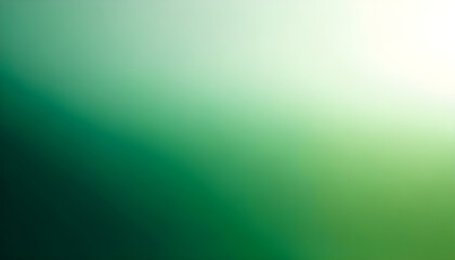 Poster - Green and white gradient background creating a soft and dreamy atmosphere