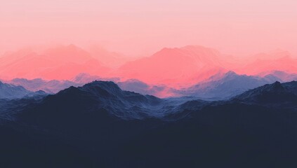 Poster - A modern geometric background rendered in 3D abstract form, suitable for posters, covers, branding, banners, and placards with a minimalist approach