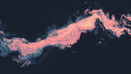 Poster - A minimalist geometric background, rendered in 3D abstract style, designed for use on posters, covers, branding elements, banners, and placards