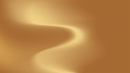 Wall Mural - abstract gold gradient background with halftone effect, pixel art. vector illustration.