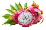 dragon fruit isolated on transparent background png