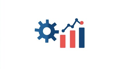 Poster - Business Growth, Settings, Graph, Improvement, Success
