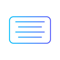 layout gradient icon