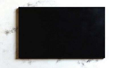 Leinwandbilder - black canvas on white background
