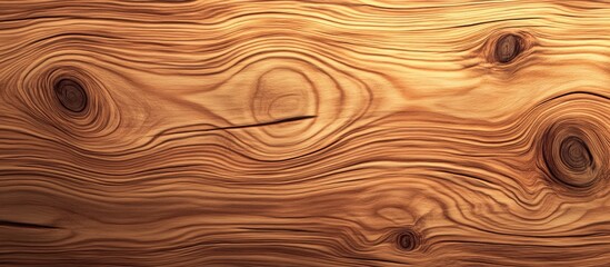 Fototapete - Natural pine wood grain texture featuring warm golden browns and ochres with swirling patterns across a horizontal layout, ideal for backgrounds.