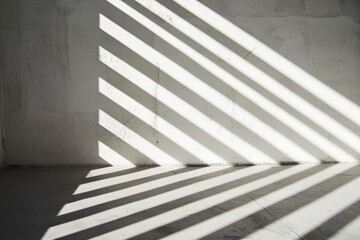 Poster - Dynamic shadow lines geometric shapes.