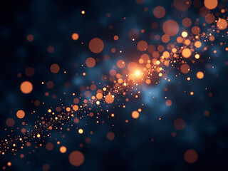 Wall Mural - bokeh, festive background for editing. glare of bright color dots. Points are scattered throughout background. magic fantasy graphic element