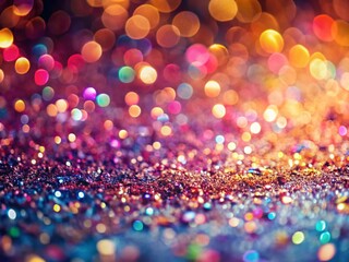 Poster - Shimmering Glitter Texture Background: Elegant, Delicate Sparkle for Design Projects