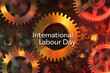 © Maxim - Celebration of International Labour Day with Spinning Gears Representing Unity and Hard Work