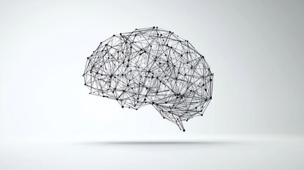 Poster - Abstract brain network design, conceptual, technology, education, study
