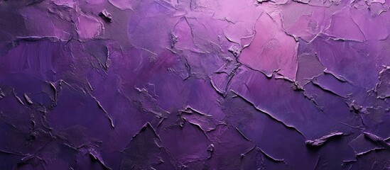 Poster - Textured purple background with varying shades of deep violet, showcasing rough, layered surfaces and subtle highlights, creating an artistic depth.