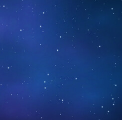 Wall Mural - Starry sky and night sky in outer space with a vast galaxy, cosmos, and universe, showcasing astronomy and a glowing nebula filled with stars and constellations, captured in astrophotography of inters