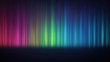 Aufkleber - Aurora borealis northern lights concept. A vibrant spectrum of colorful light beams creating an abstract background.