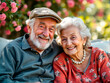 © Irina - Happy elderly couple enjoying time together in summer nature, radiating warmth, care, and harmony.